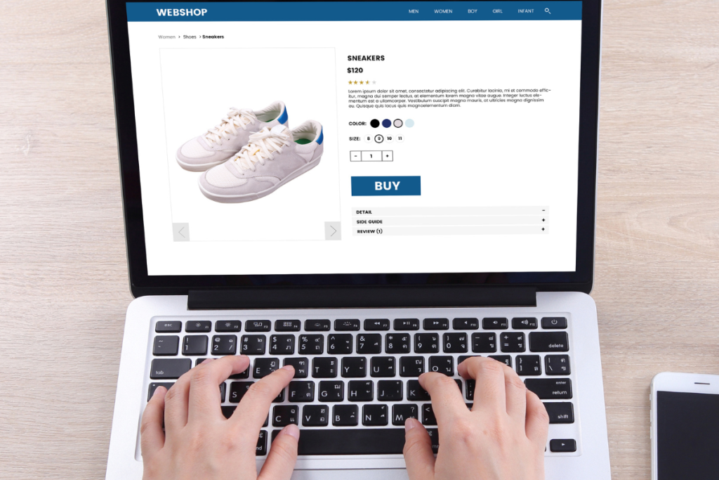 webshop-termékleírás